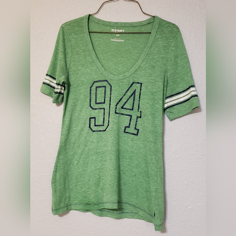 Women's Old Navy T-shirt, Green, Small